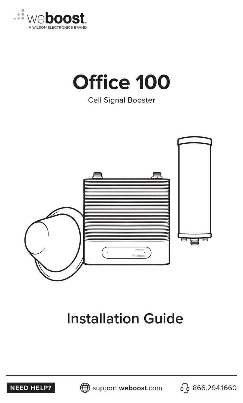 Wilson Electronics weboost Office 100 installation guide