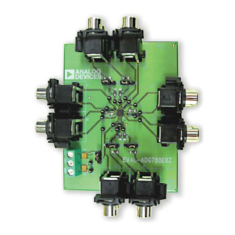 Analog Devices EVAL-ADG788EBZ User manual Analog Devices EVAL-ADG788EBZ User manual