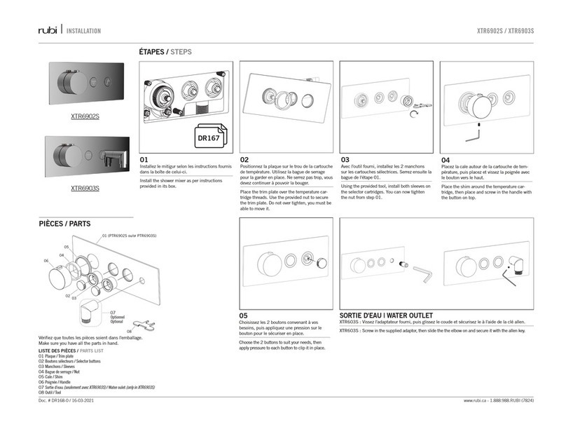 Rubi XTR6902S User manual