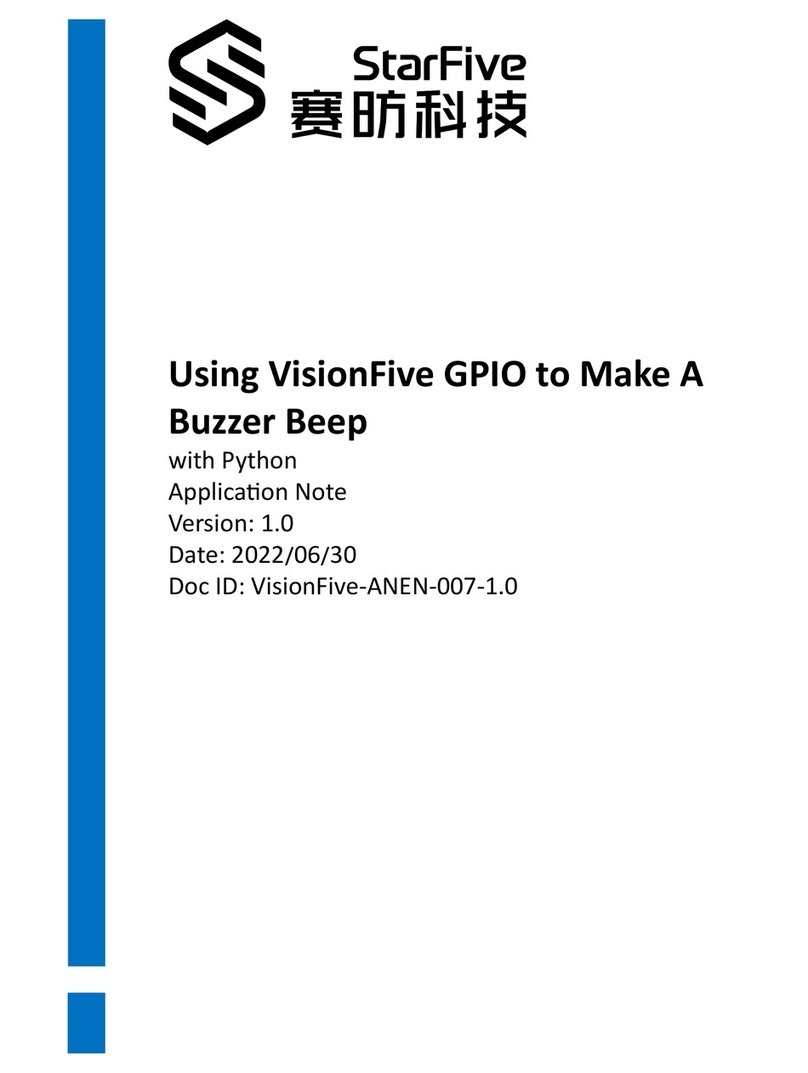 StarFive VisionFive GPIO user manual