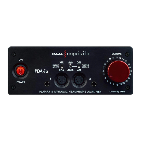RAAL-requisite PDA-1a user manual