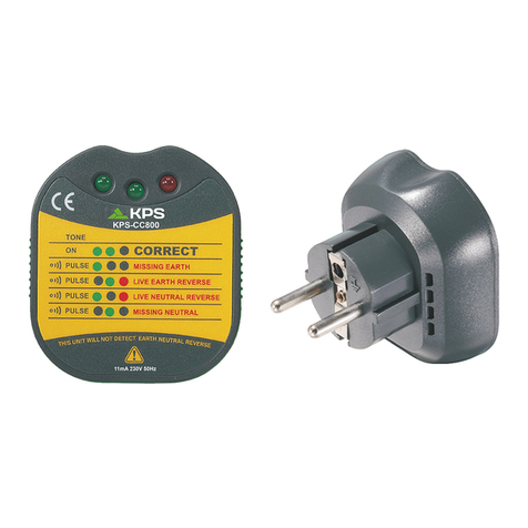 KPS CC800 User manual