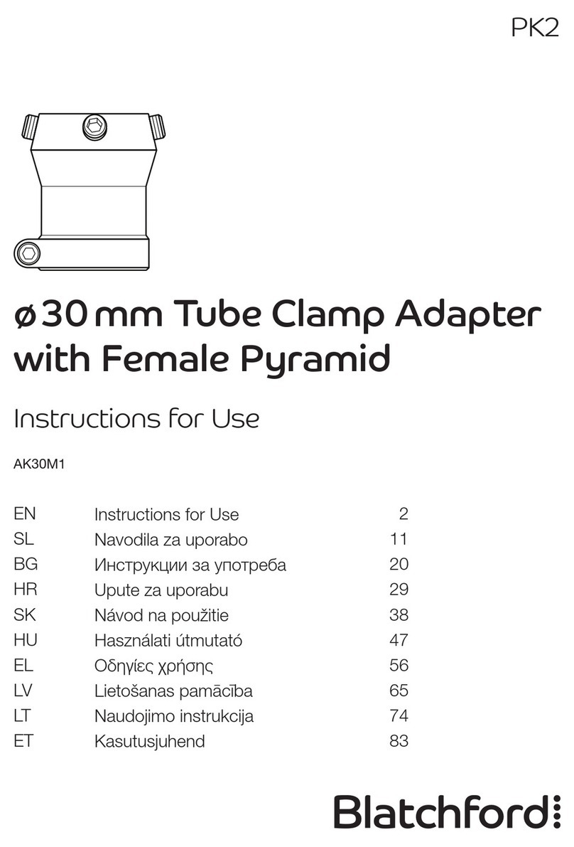 Blatchford AK30M1 User manual