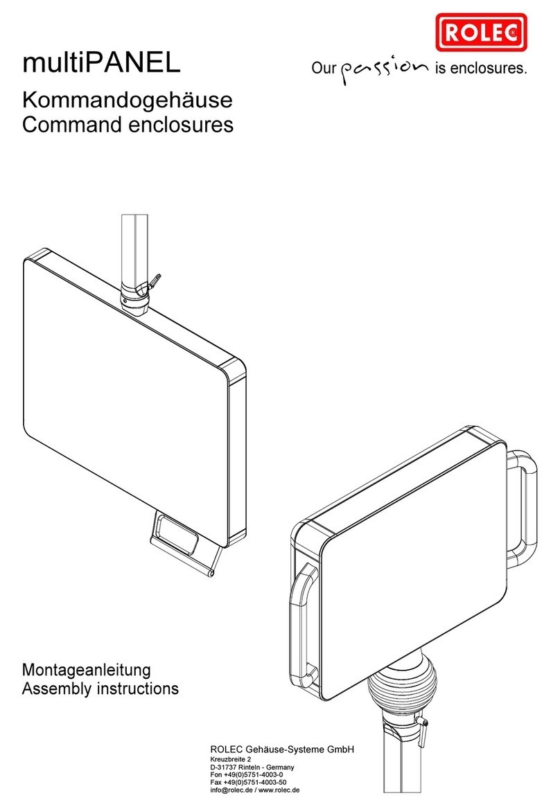 ROLEC multiPANEL Display Assembly instructions