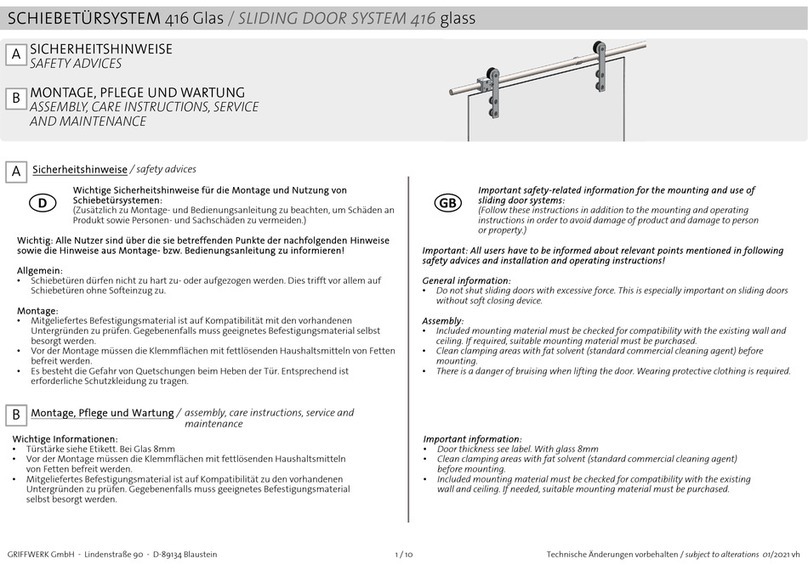 Griffwerk 416 Installation guide