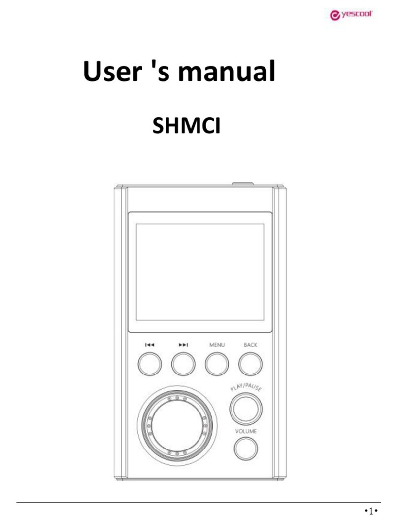 yescool SHMCI user manual