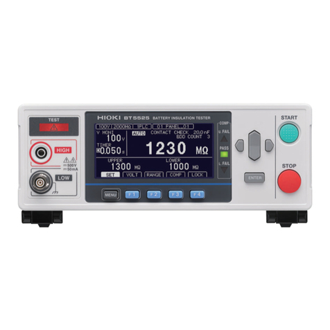 Hioki BT5525 User manual
