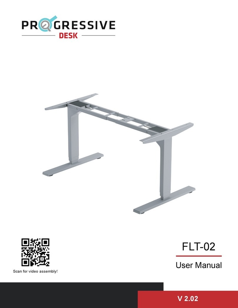PROGRESSIVE DESK FLT-02 User manual PROGRESSIVE DESK FLT-02 User manual