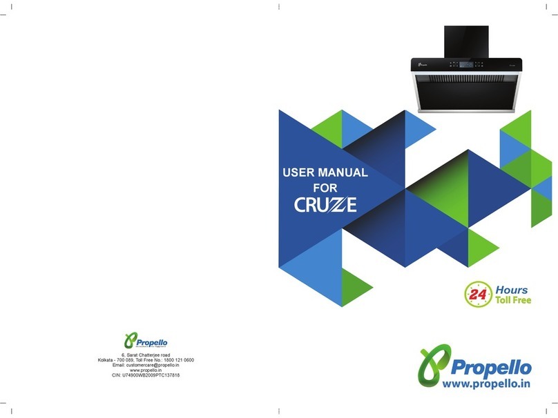 Propello CRUZE user manual