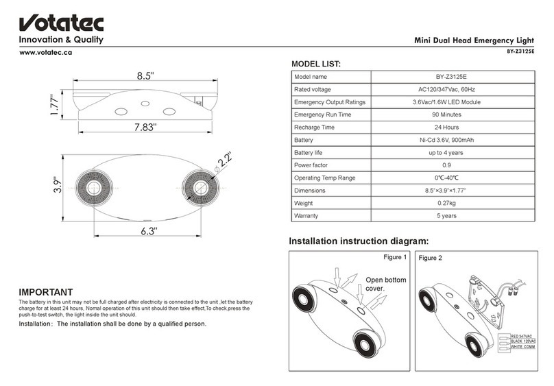 Votatec BY-Z3125E quick guide