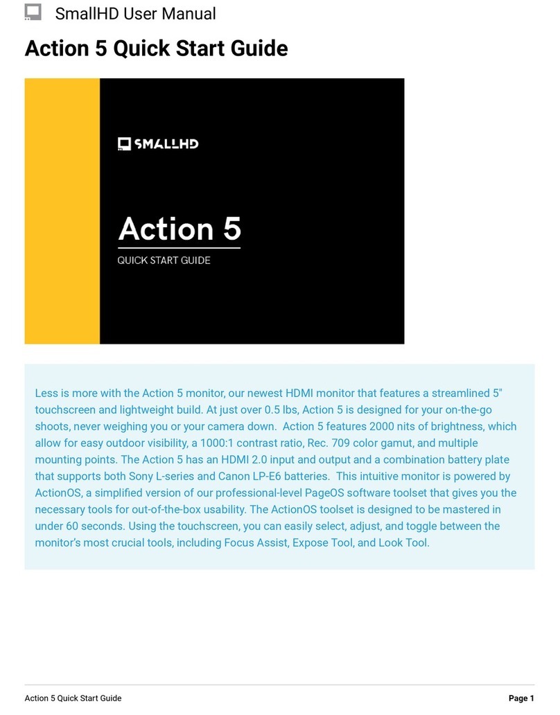 Small HD Action 5 User manual Small HD Action 5 User manual