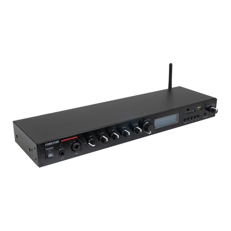 FONESTAR FS-3000RGUB quick start guide