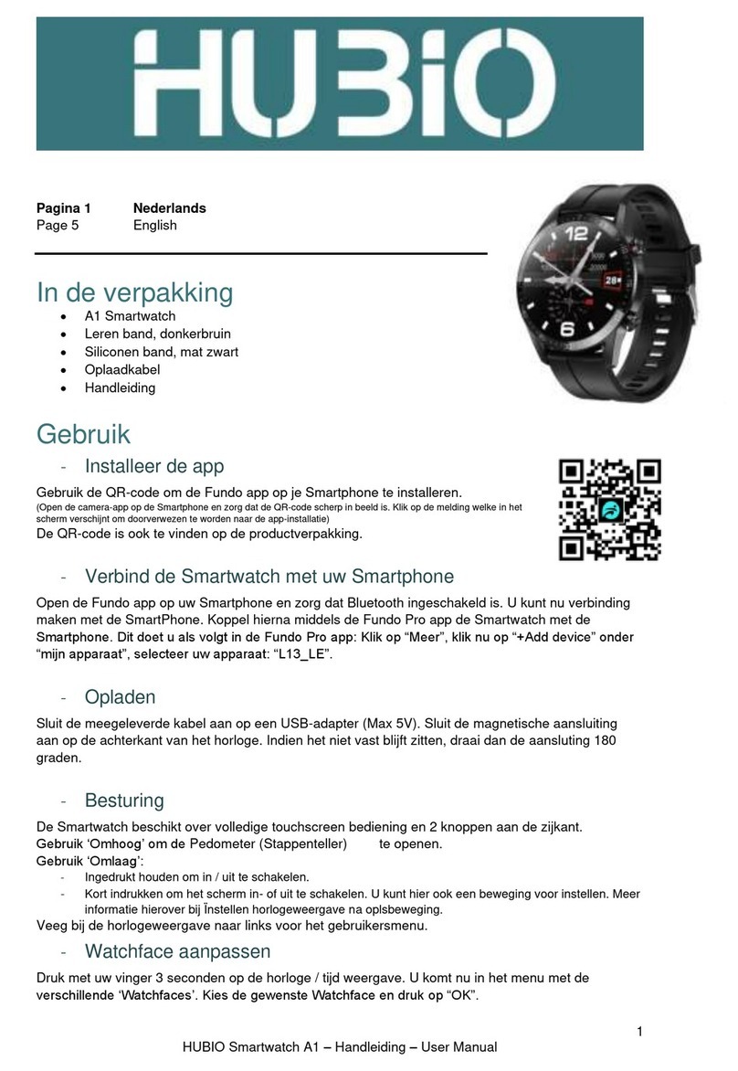 HUBIO A1 user manual