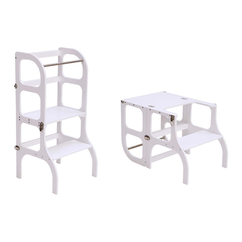 Ette Tete STEP'N'SIT Assembly instructions Ette Tete STEP'N'SIT Assembly instructions