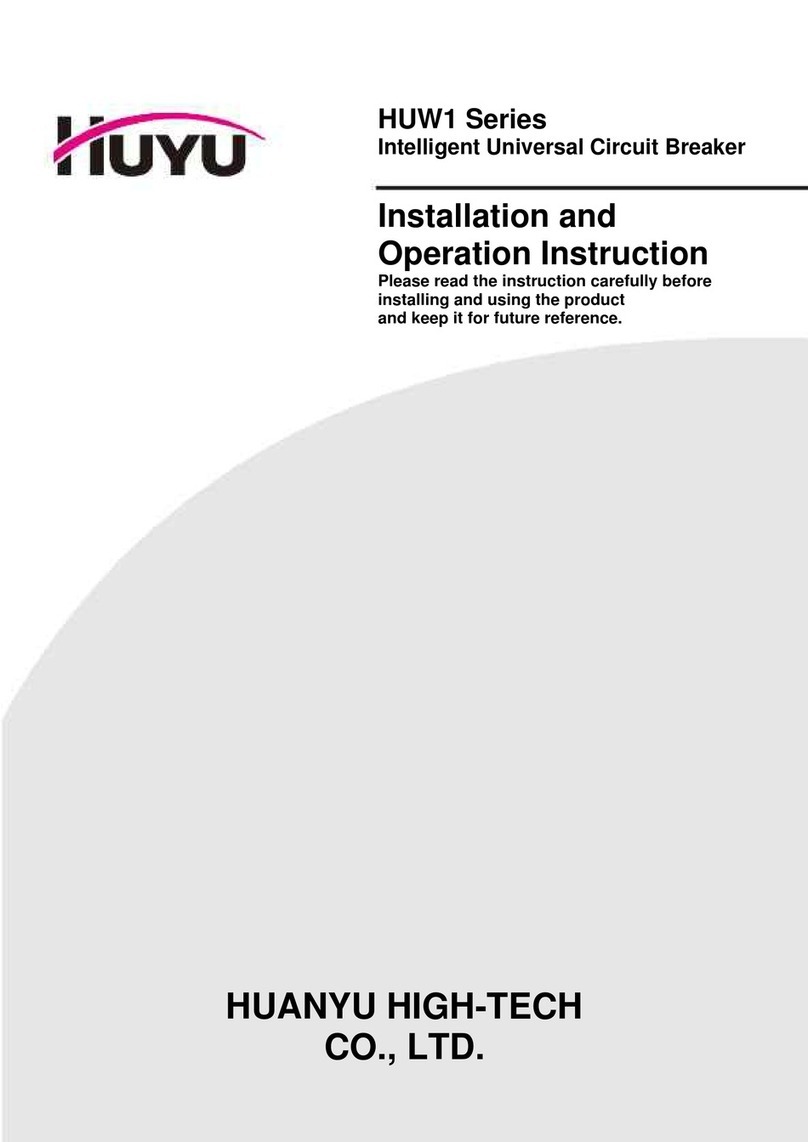 HUYU HUW1 Series Owner's manual