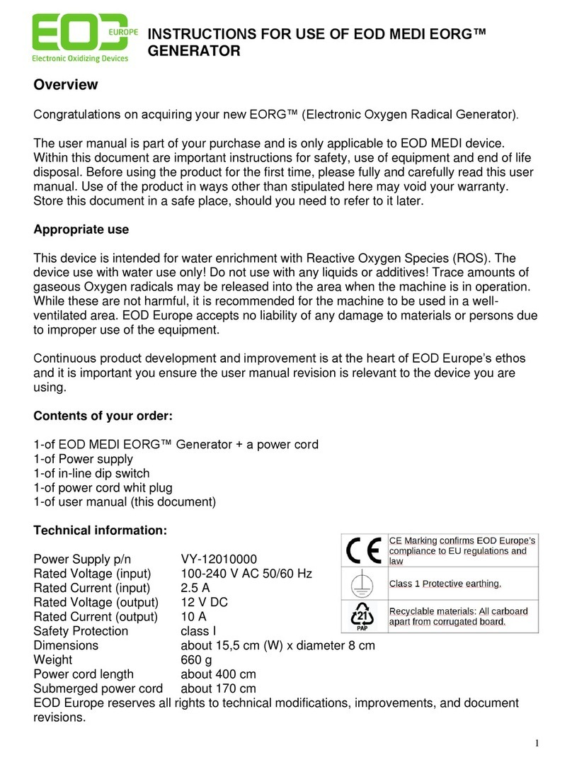 EOD MEDI EORG User manual