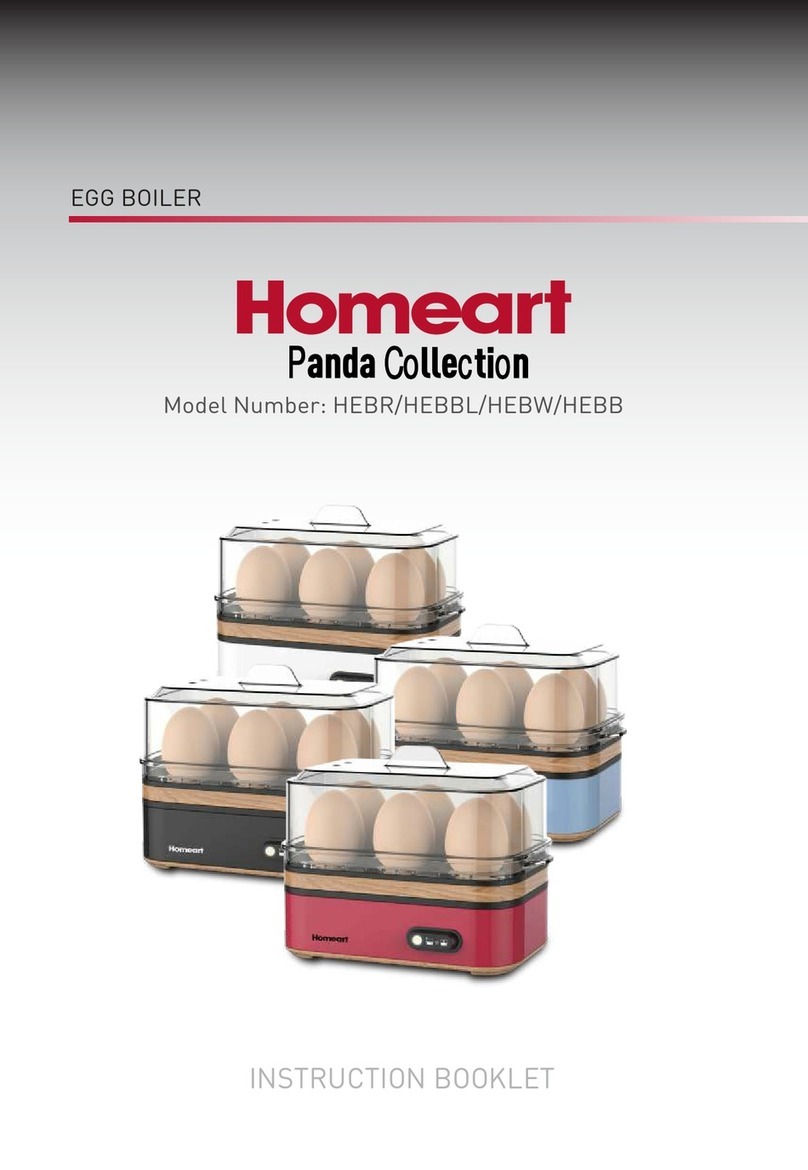 Homeart Panda HEBR User manual