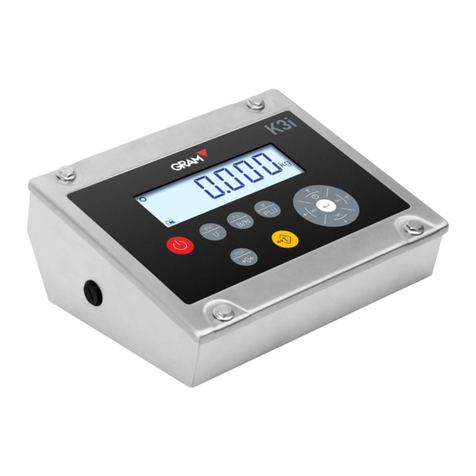 Gram K3iX Series User manual
