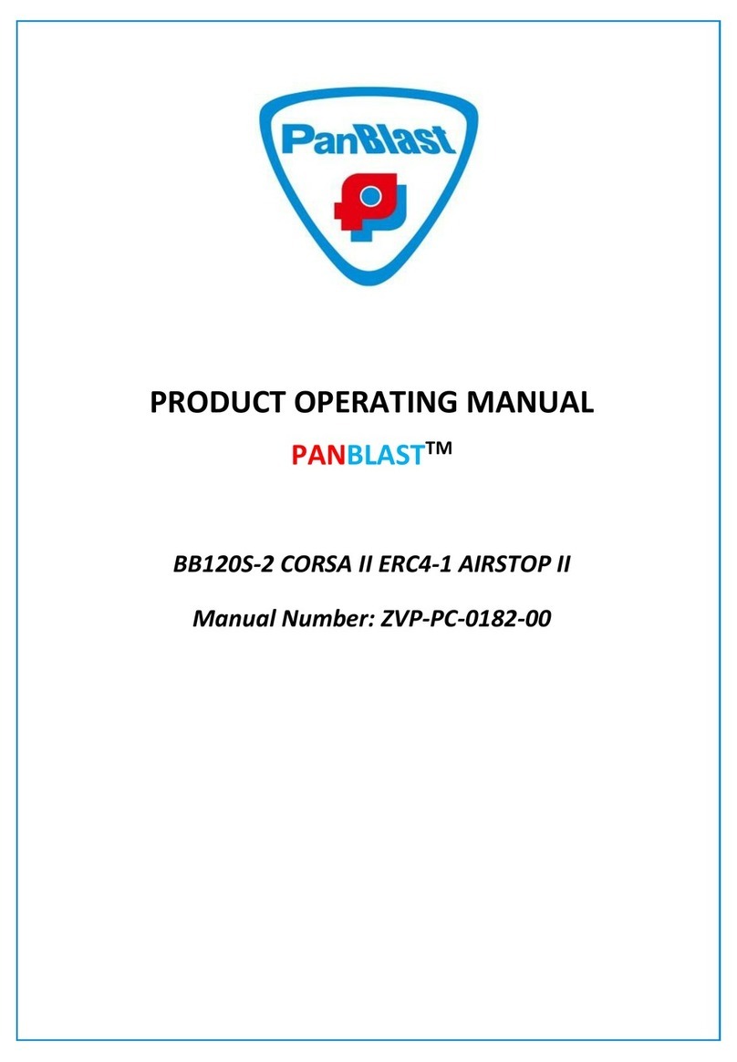 Panblast BB120S-2 CORSA II Owner’s Operation and Safety Manual