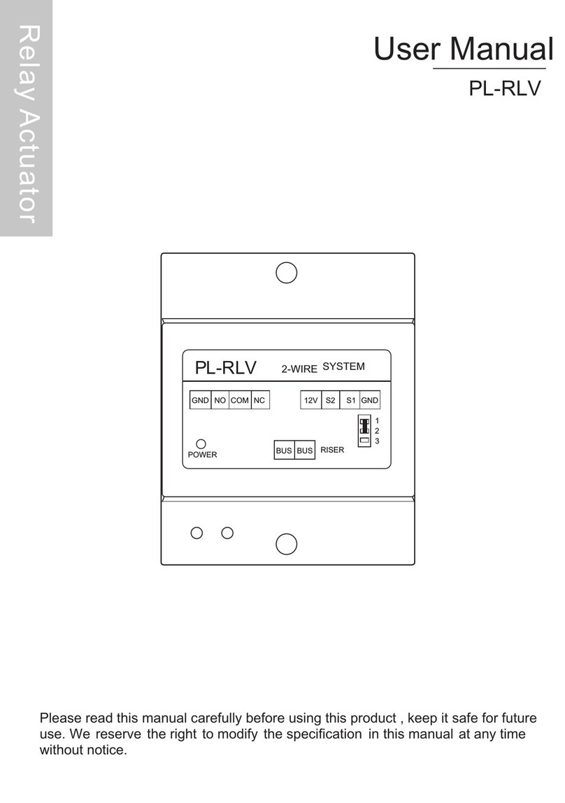 BT Security PL-RLV user manual BT Security PL-RLV user manual