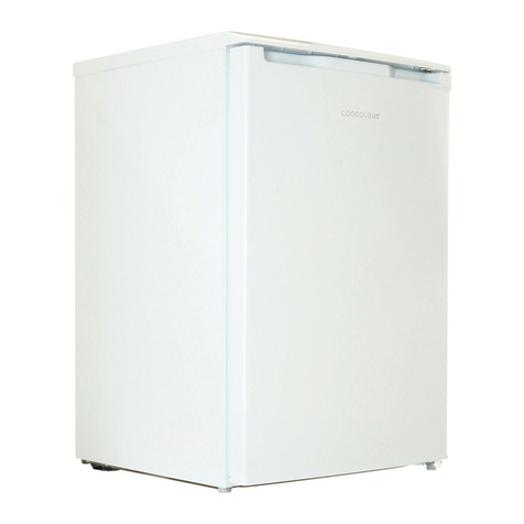 Cookology UCFR130WH User manual Cookology UCFR130WH User manual