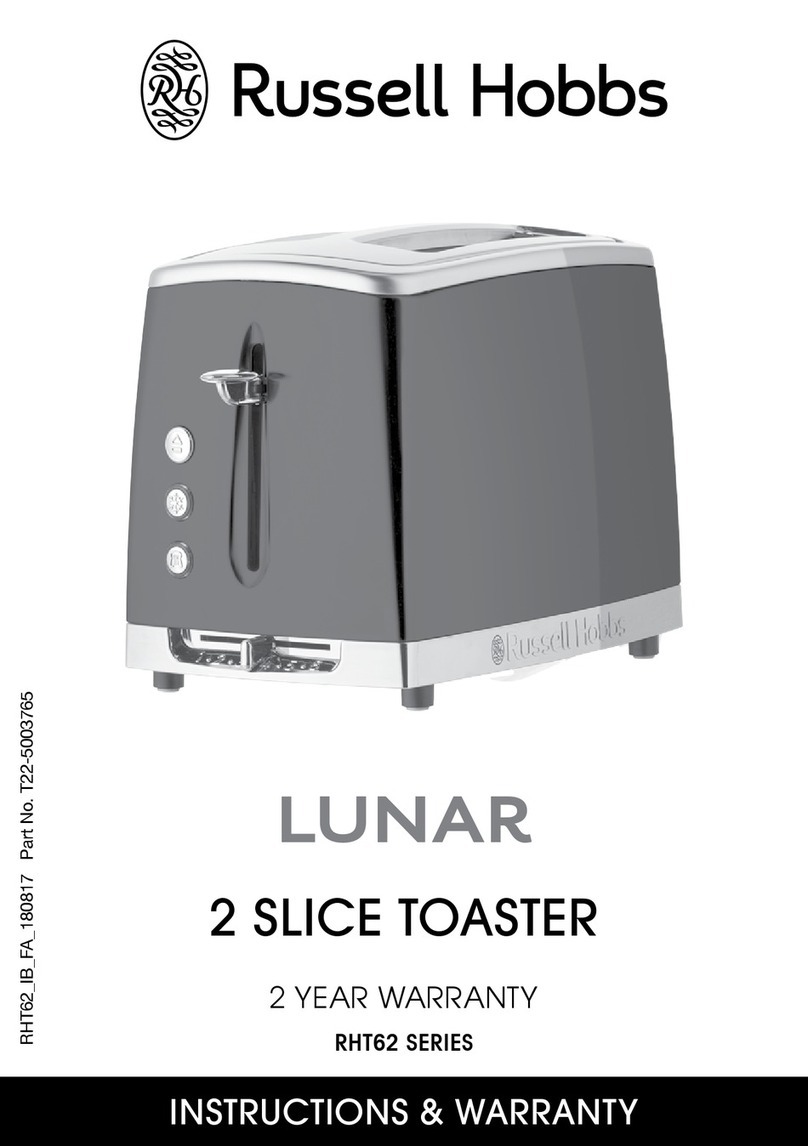 Russell Hobbs LUNAR RHT62 Series Installation guide