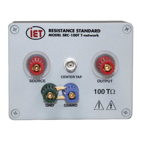 IET Labs SRC-10T-Tnetwork Troubleshooting guide