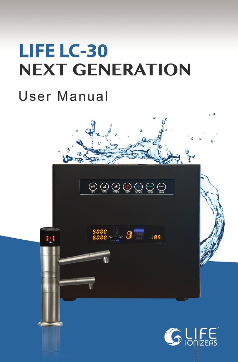 Life Ionizers LIFE LC-30 user manual