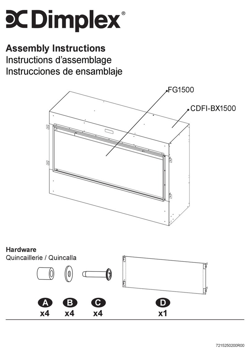 Dimplex GBF1500-GLASS User manual