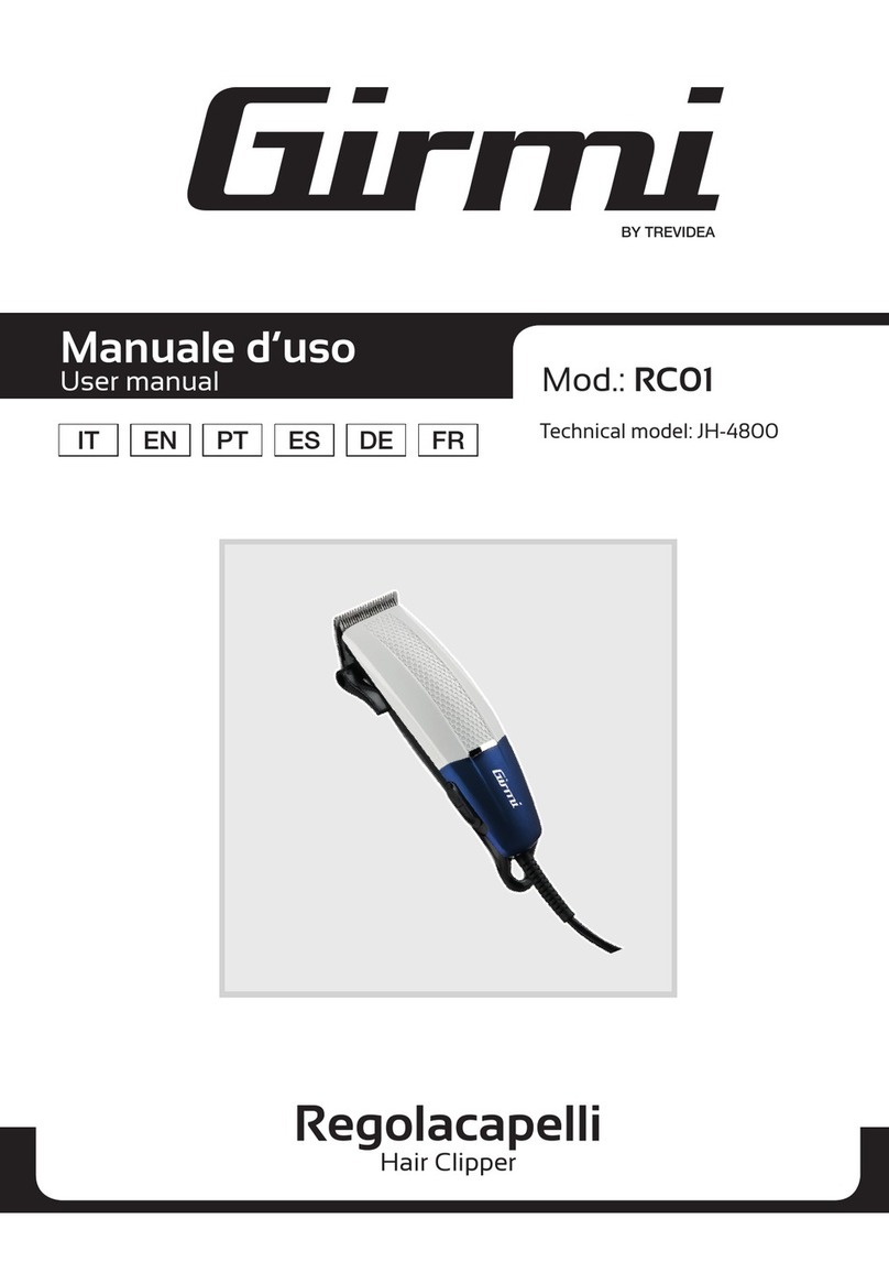 TREVIDEA Girmi RC01 user manual