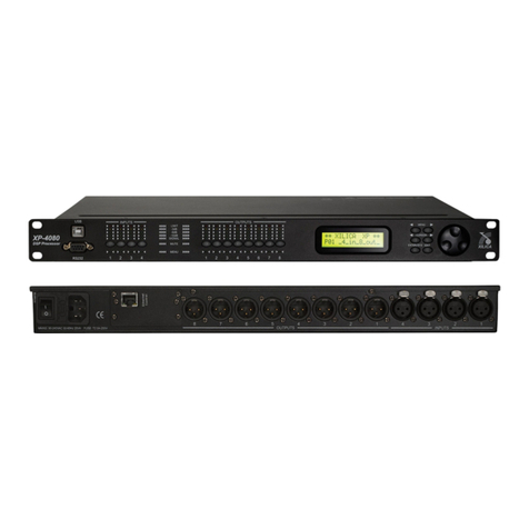 Xilica Audio Design XP Series quick start guide