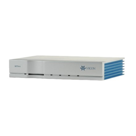 Vicon KTX-4V2 User manual