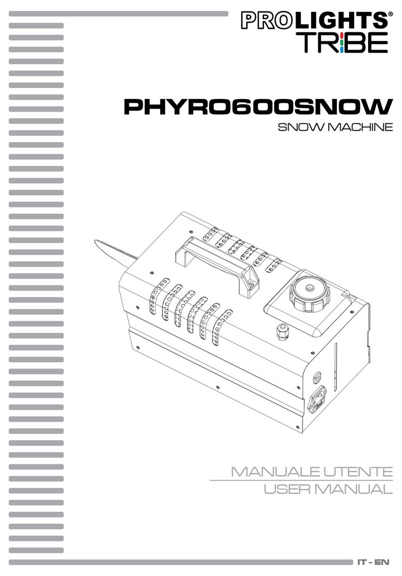 Prolights Tribe PHYRO600SNOW User manual