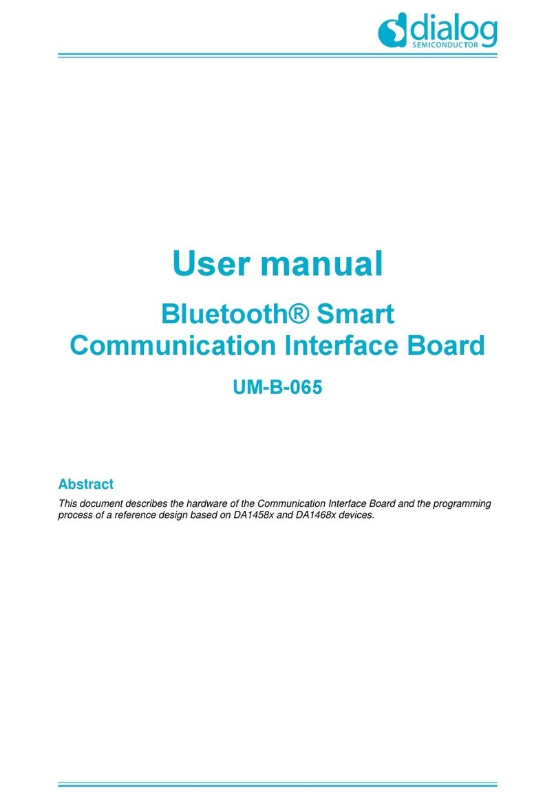 Dialog Semiconductor UM-B-065 user manual