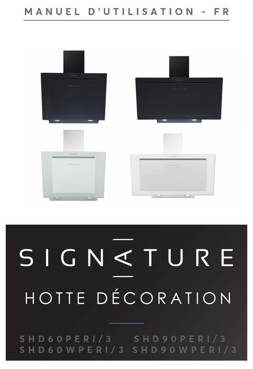 Signature SHD60PERI/3 Instructions for use