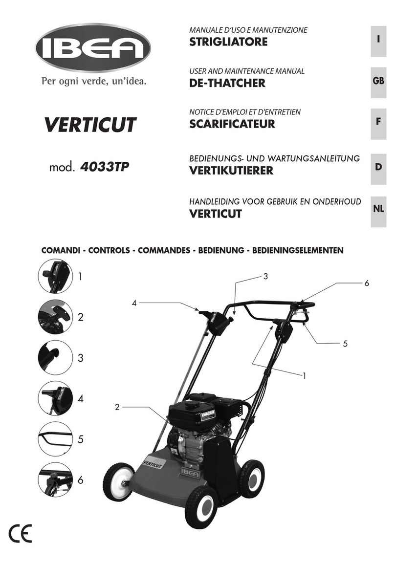 IBEA VERTICUT User and maintenance manual