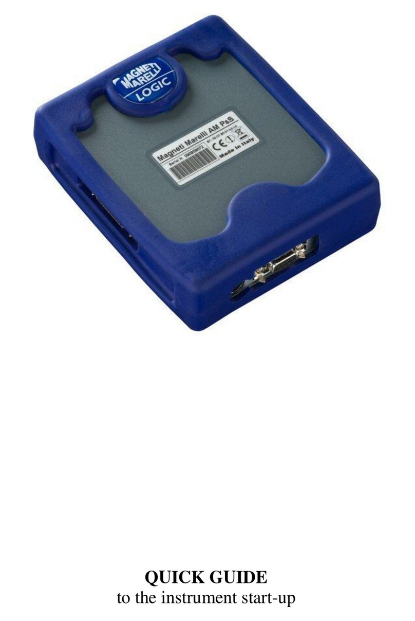 Magneti Marelli AM P&S quick guide Magneti Marelli AM P&S quick guide