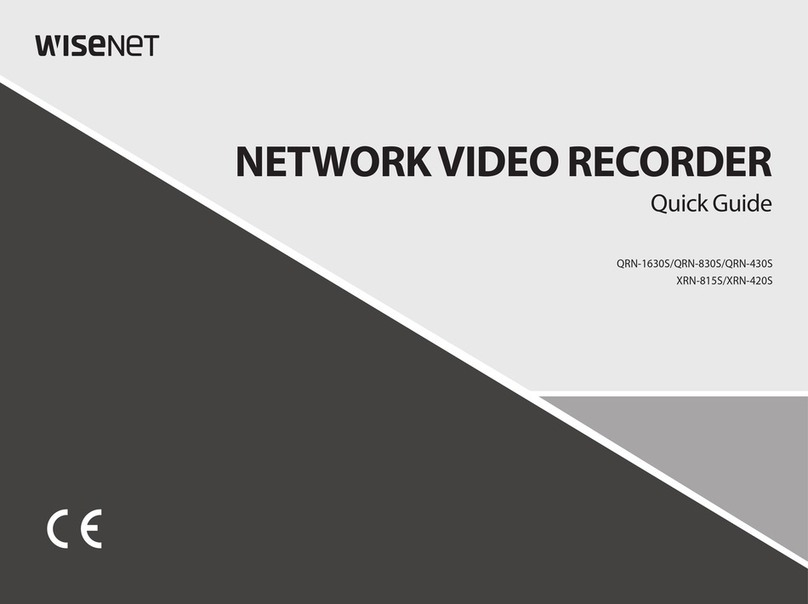 Hanwha Techwin WISENET QRN-830S quick guide