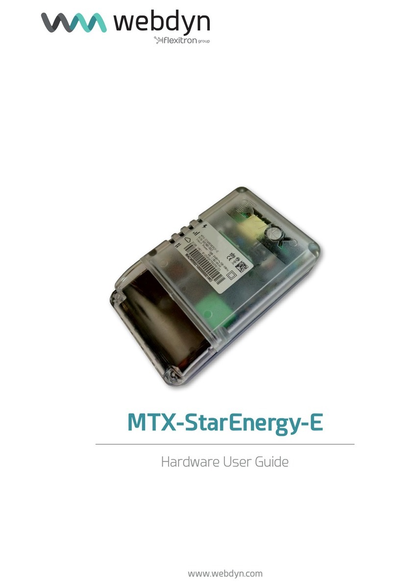 Flexitron webdyn MTX-StarEnergy-E Hardware user's guide