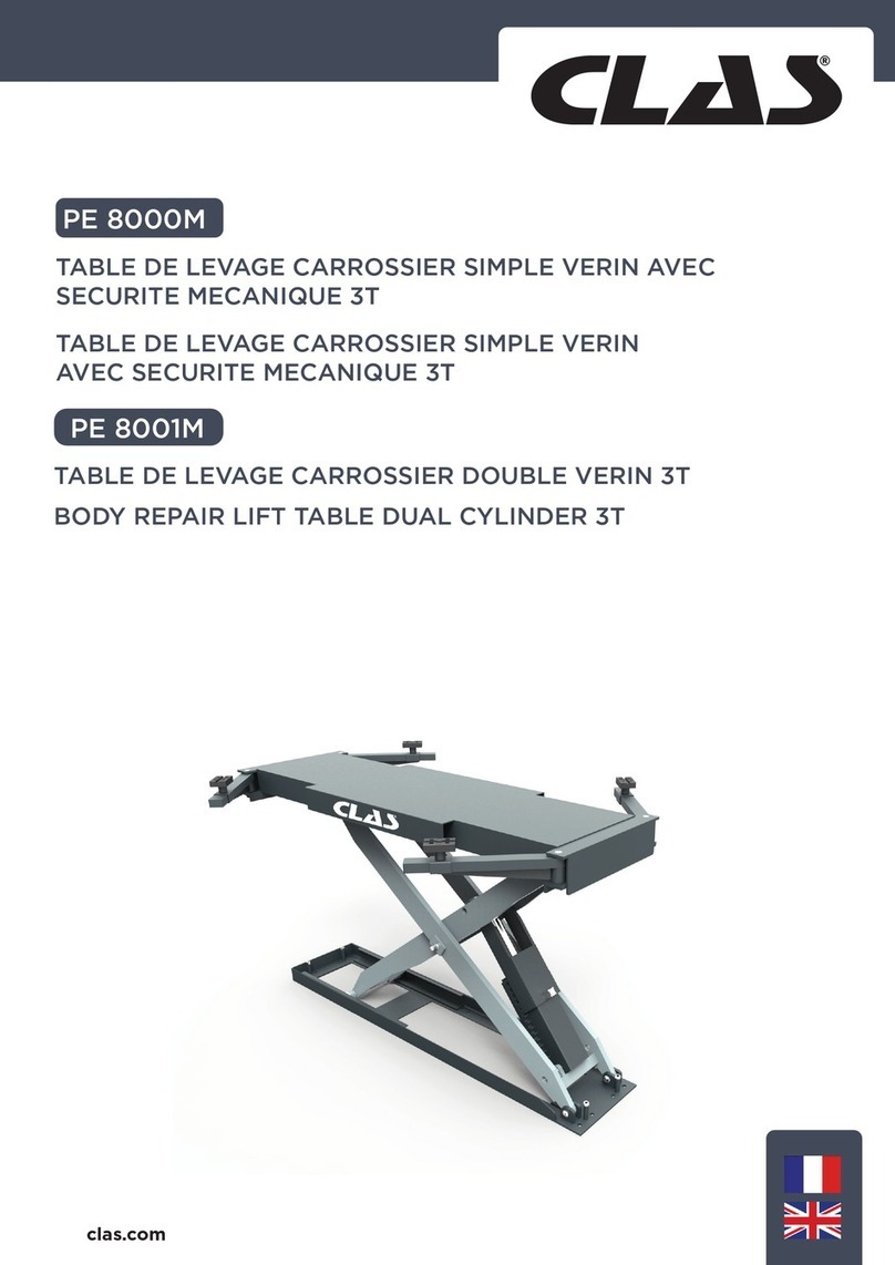 CLAS PE 8000M User manual