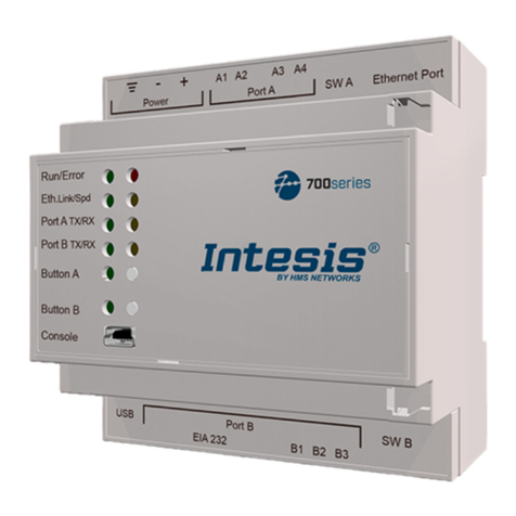 HMS Networks Intesis IN701-KNX Series user manual