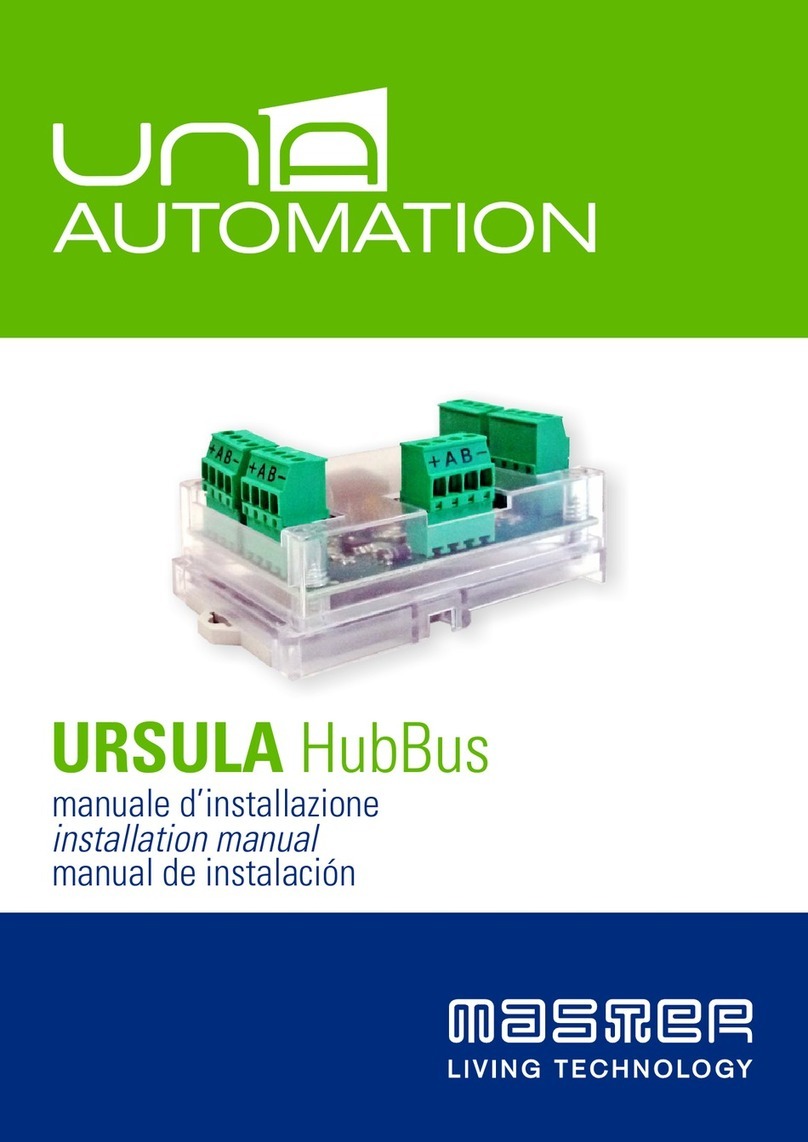 UNA AUTOMATION URSULA HubBus User manual