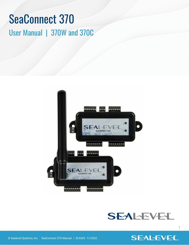 SeaLevel SeaConnect 370 user manual