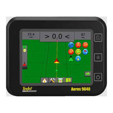 Spraying Systems TeeJet Technologies AEROS 9040 User Settings Manual