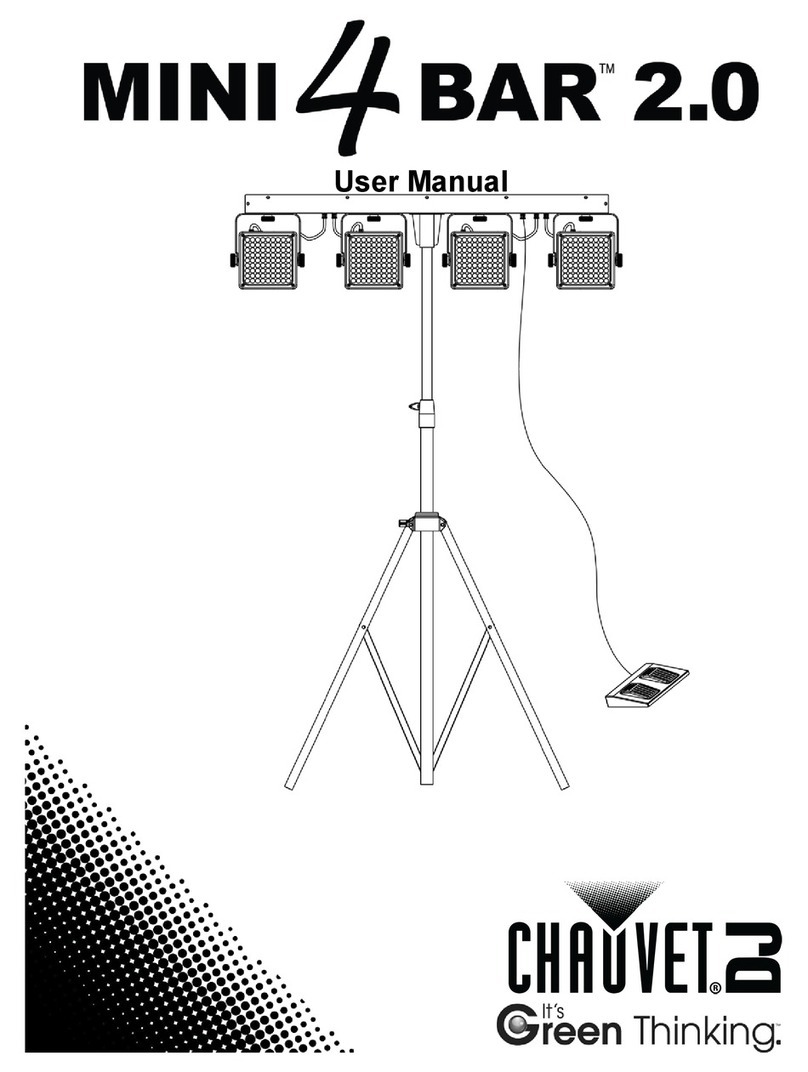 Chauvet DJ Mini 4 Bar 2.0 user manual