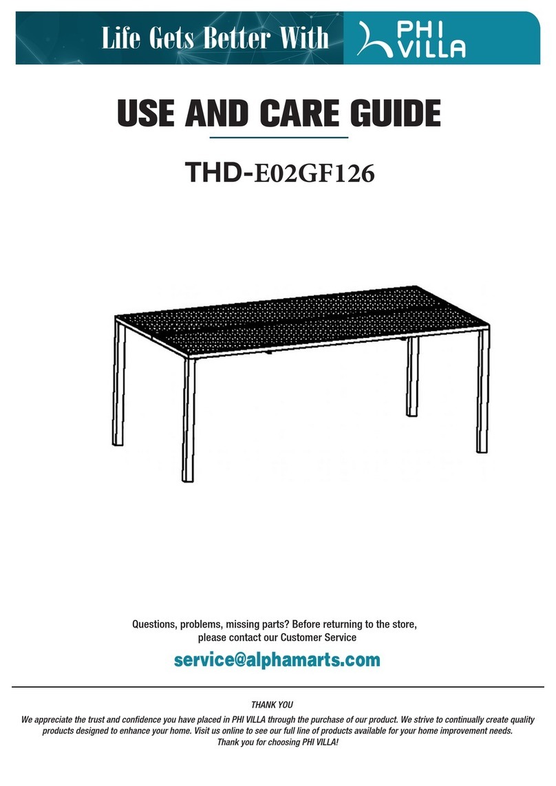 PHI VILLA THD-E02GF126 User manual PHI VILLA THD-E02GF126 User manual