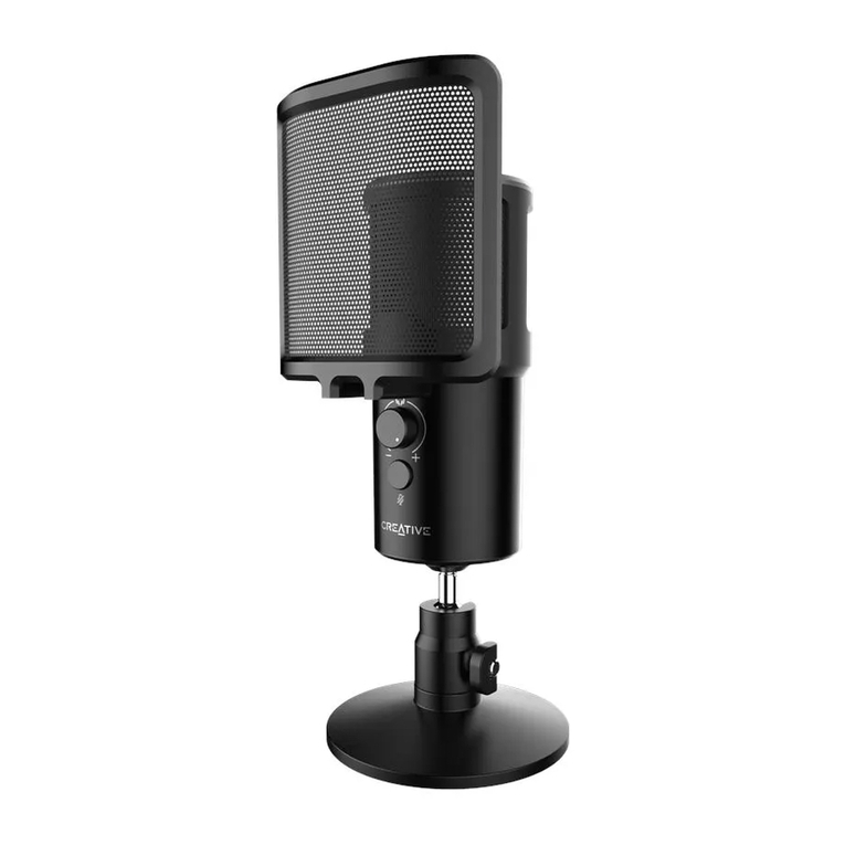 Creative Live! Mic M3 quick start guide