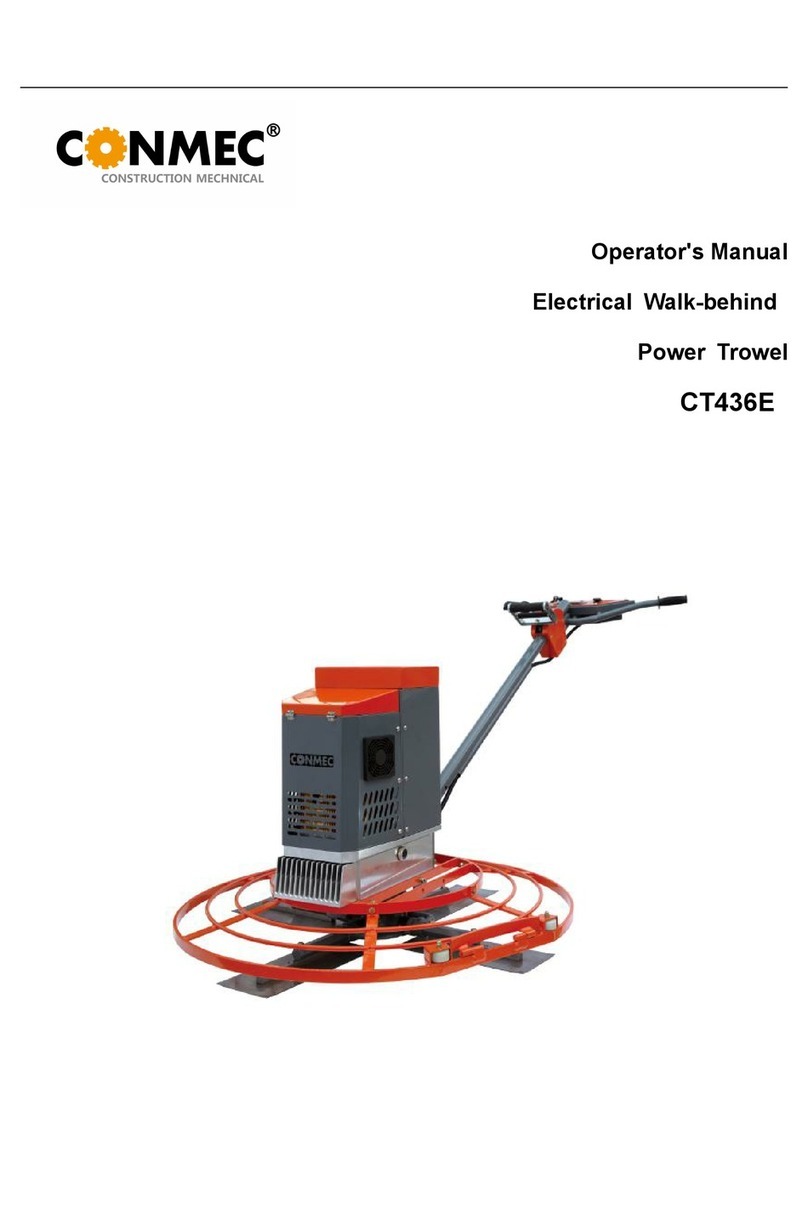 Conmec CT436E Operator's manual