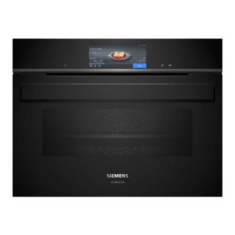 Siemens CS958GD 1 Series User manual and installation instructions