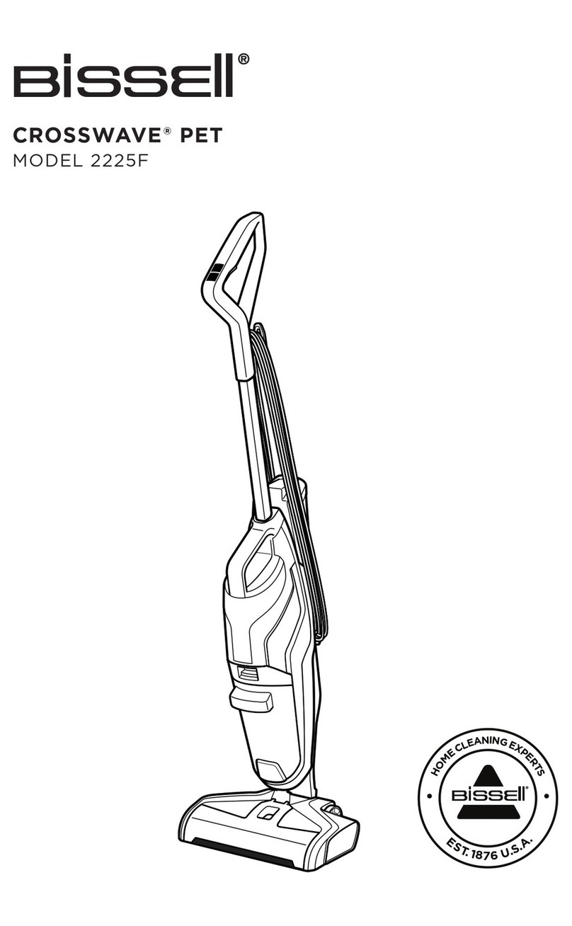 Bissell CROSSWAVE PET quick start guide